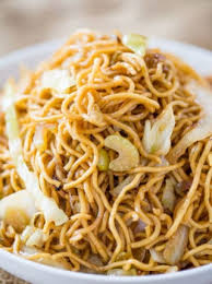 Drop noodles or pasta into pot, cook about 3 minutes. Chicken Lo Mein Dinner Then Dessert