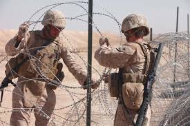Image result for Marines to fight, good times, guns to battles, treats, trades, tests over time, glory dazes to come.