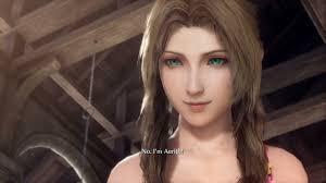 Zack and Aerith first meeting