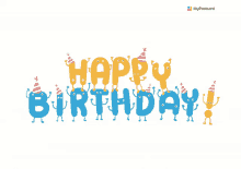 Cute gif for happy birthday. Happy Birthday Animation Gifs Tenor