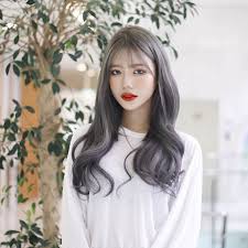 Ulzzang Girl Yoou Ch Koreanhair Wedding Inspiration Kahkul Sac Rengarenk Sac Sac Ve Guzellik