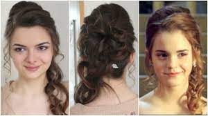 Hermione S Yule Ball Hair Tutorial Ball Hairstyles Hair Tutorial Yule Ball Hair