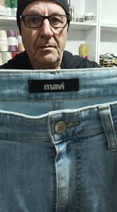 Mavi Jeans Gri Kadın Bol Kesim Midi Denim Pan...