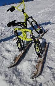 Single Tube Aluminum Main Frame Construction 49mm Id Headtube Available In Medium Or Large Size - Patent Pending Independ Snowbike Cool Bicycles Surf Bike