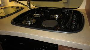 Elddis Affinity 540 Cooker Hob 3 Gas Rings And 800watt Electric Hot Plate Done In Dark Enamel Glass Panel Can Be Cooker Hobs Electric Hot Plate Gas Burners