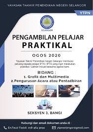 Pemohonan ini adalah bagi pelajar yang ingin mengikuti latihan industri di ibu pejabat jkr malaysia, ibu pejabat jkr negeri dan jkr daerah (kecuali jkr selangor, jkr johor, jkr perlis, jkr sarawak dan jkr sabah). Pengambilan Pelajar Praktikal Ogos Abim Selangor Rasmi Facebook