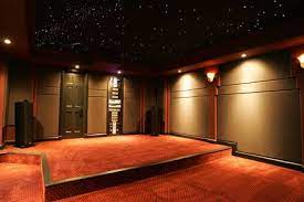 Home theater ceiling lights 10 tips for buying warisan. Fabtrax Stretched Fabric Wall Panel System For Home Theaters And Commercial Spaces Home Theater Design Home Theater Room Design Wall Paneling