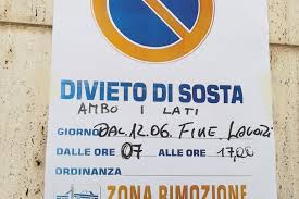 Vieta la sosta del veicolo ma consente la fermata. Divieti Di Sosta Strani O Lavori Senza Fine