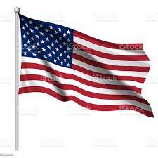 Wehende Flagge Der Vereinigten Staaten Von Amerika Stock Vektor Art Und  Mehr Bilder Von Amerikanische Flagge - Istock
