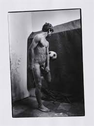 Will McBride | Untitled (Nude and Soccer Ball) | MutualArt