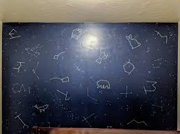Diy Constellation Mural Wall Kids Bedroom The Diy Lighthouse