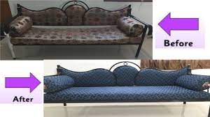 I promised i would share all of the details of my living room makeover, so here is the second installment. How To Turn Your Old Sofa Into New Sofa With Waste Material How To Repair Your Old Sofa At Home Youtube