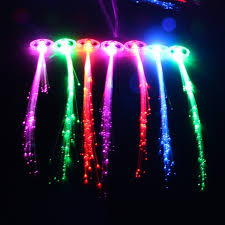 1pcs Flashing Fiber Optic Hair Braid Light Up Glow Party Favors Supplies Barrettes Light Up Hair Accessories Luminous Hair Toys Light Up Toys Aliexpress