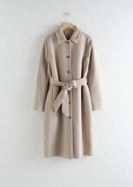 And other stories belted wool blend coat. Other Stories The Trophy Coats