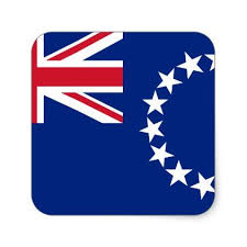 Cook Islands National World Flag Square Sticker Country Gifts Style Diy Gift Ideas Stickers Custom Flags Of The World Flag