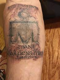 Watch every move i make to create the various styles involved again and again in a wide range of tattooing. Ironman Tattoo Iron Sharpens Iron Iron Man Tattoo Tattoos Iron Sharpens Iron