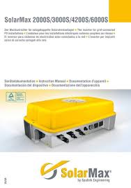 Maybe you would like to learn more about one of these? Solarmax 2000s 3000s 4200s 6000s Bull Holding Ag