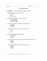 Geography Printables Lessons Quizzes For Teachers K 12