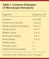 Have you had any pain or irritation when you have used the bathroom recently? Assessment Of Asymptomatic Microscopic Hematuria In Adults American Family Physician