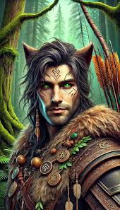 Character Name: **Guddrik Vollan, Shapeshifter Nature Guide** **Guddrik**  is a cheerful nature guide who occasionally breaks out in **song and  dance**. He grew up in the **mountains** and loves to share the