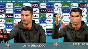 Cristiano ronaldo movies and tv shows. Drink Water Cristiano Ronaldo Removes Cola Bottles At Euro 2020 Press Conference Watch Football News India Tv