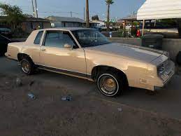 This cutlassis equipped with a 3.8 liter 6 cylinderengine and a automatic transmission. 84 Cutlass Supreme V6 3 8 For Sale In Yuma Az Classiccarsbay Com
