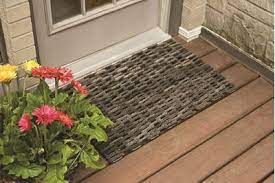Muikoo front door mat welcome mat welcome please leave by 9 washable rubber non slip backing funny doormat indoor outdoor rug 23.6 topotdor indoor and outdoor rubber flocking mat,non slip waterproof durable heavy duty welcome mat for front door,garage,patio. Durable Outdoor Entry Mats Outdoor Mats
