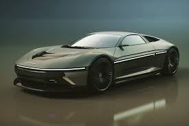 If only doc brown knew how much he could get for that thing. Delorean Dmc 12 Modern Tribute Rendered With Gullwing Doors Electric Propulsion Autoevolution