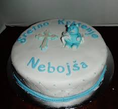 Torta Za Krstenje Cake Birthday Cake Desserts