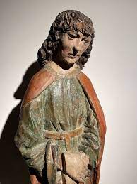 Saint John the Evangelist (Bohemia, lime, 15th) - Ref.86829