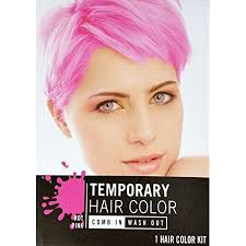 You can also use it for kids. Temporary Hair Color Dye Hot Pink Cherry Red Electric Blue Single Use Colors May Vary Walmart Canada