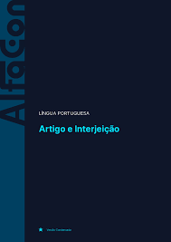 LÍNGUA PORTUGUESA: Artigo e Interjeição - Resumo A L F A C O N - Studocu