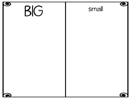 Esl Adjectives Big And Small English Worksheets For Kids Elementary Special Education Activities Teacher Welcome Letters
