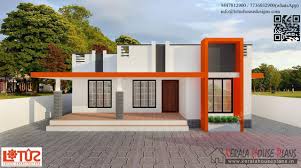 These contemporary house plans and modern designs are often marked by open, informal floor plans. 850 Sqft Budget Contemporary Style Home Design