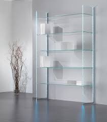 Glassystem Mod 39 Glass Composition Bookcase Showcase House And Shop Glass Bookshelves Glass Bookcase Furniture Acrylic