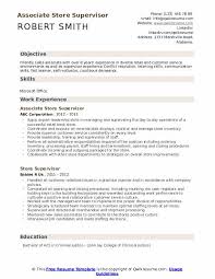 Check spelling or type a new query. Store Supervisor Resume Samples Qwikresume