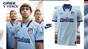 Atletico madrid were founded in 1903 and have been playing in red and white stripes since 1911. In Pictures Atletico Madrid Unveil Their Third Kit For The 2019 20 Season Atletico Madrid Have Revealed Their Third Kit For Marca English
