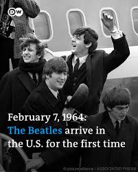 On this day 61 years ago, February 7, 1964 The Beatles arrived in America for their first tour.