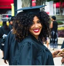Graduation Natural Hair Cap Natural Hair Styles Graduation Hairstyles Graduation Hairstyles With Cap
