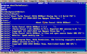 I am having issues with the app. Turbo Pascal Wikipedia