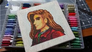 If you are not familiar with the game stardew valley then you're missing out but aside from that, you might be wondering what exactly this little critter is. Stardew Valley Cross Stitch Album On Imgur