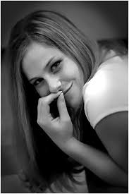 Jillian Black and White Glamour