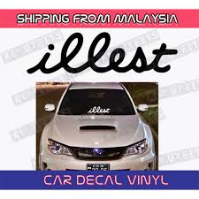 With these hellasweet jdm decals you'll be declaring your allegiance to the nation of japan (and stance) in no time. Usdm Illest Stickers Jdm Stance Car Windscreen Bumper Cermin Door Myvi Honda Shopee Malaysia