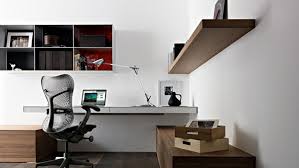 A smart design choice would be one long desktop (it should be large enough for two people to comfortably work side by side) and. Simple Home Office Design Ideas Wall Mounted Laptop Desk By Valcucine