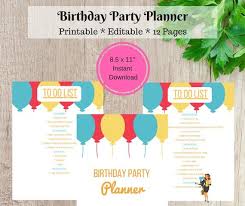 Birthday & party planner is a great application which enables its users to have the best party planner in their mobile phones, and can make suitable stuff regarding any of their plans. Kids Birthday Party Planner Etsy