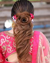 Actress aishwarya rai bachchan seen at a wedding reception aishwarya rai smiling cute. Indian Wedding Hairstyles For Long Hair K4 Fashion