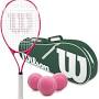 Tennis Racket Pink from www.amazon.com
