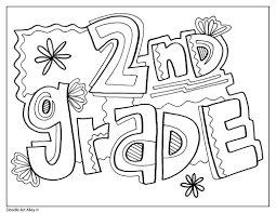 Each printable highlights a word that starts. Grade Signs Classroom Doodles School Coloring Pages Kindergarten Colors Kindergarten First Day