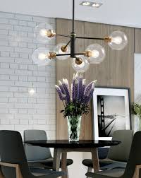 With this collection you will easily make your dining room hanging light fixtures more stylish. Steva Molecular Hanging Lamp Home Lighting Design Farmhouse Light Fixtures Dining Room Light Fixtures