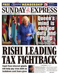 Debt retirement or operating deficits. Sunday Express 2021 03 07